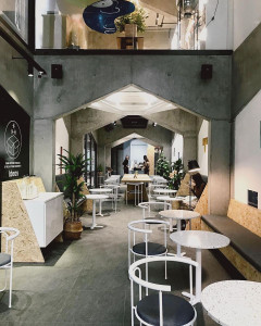 Specialty single-origin pour-over coffee at InFact Coffee, Tay Ho Hanoi